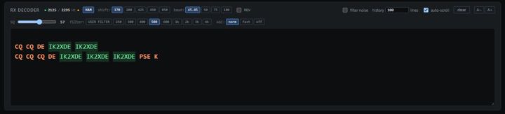 RX decoder